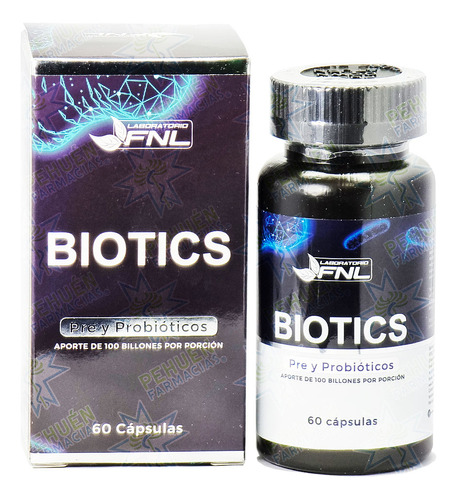 Biotics Pre Y Probióticos 60 Cápsulas Fnl