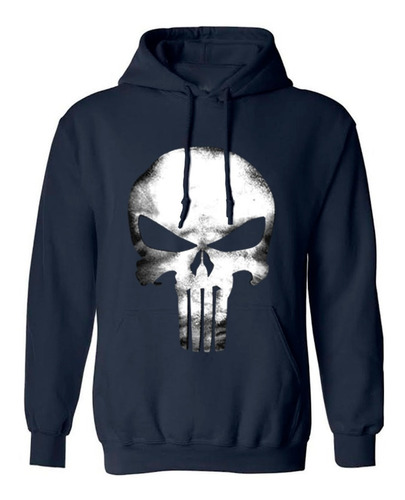 Sudadera Hoodie Castigador Calavera Logo C/ Envio + Regalo