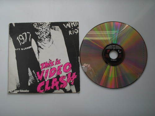 Disco Video Laser The Clash This Is Video Clash Pri Usa1988 