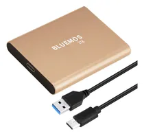 Comprar Externo Disco Duro Ssd 2tb Bluemos (2000gb) Sólido Mini Portátil Disco Duro Sólido Externo Ssd 2tb Portátil Dapei Byp-2tb Color Azul