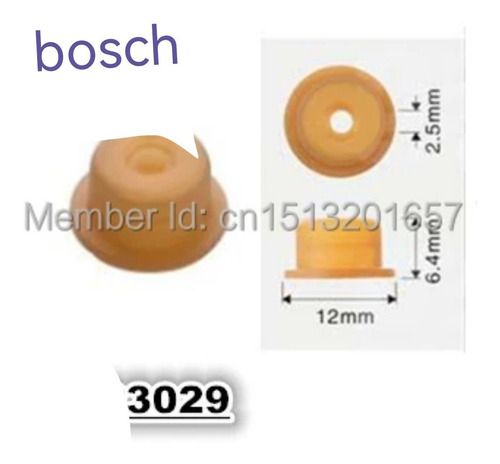 Oring Goma Inyector Especiales Sello  O Ring Bosch Tapa