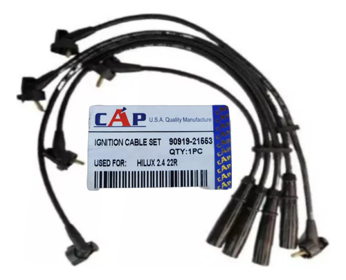 Cable De Bujias Toyota Hilux 22r 2.4 1992 Al 1999 Carburada