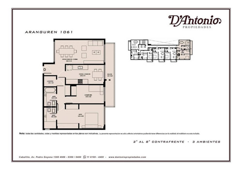 Departamento De 2 Ambientes. Excelente Categoría - Caballito