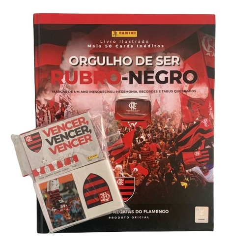 Álbum Flamengo Orgulho De Ser Rubro-negro Completo P/ Colar