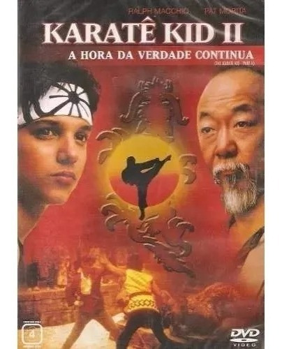 Dvd Karatê Kid 2: A Hora Da Verdade Continua - Lacrado