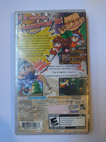 Hammerin Hero Psp (Usado)