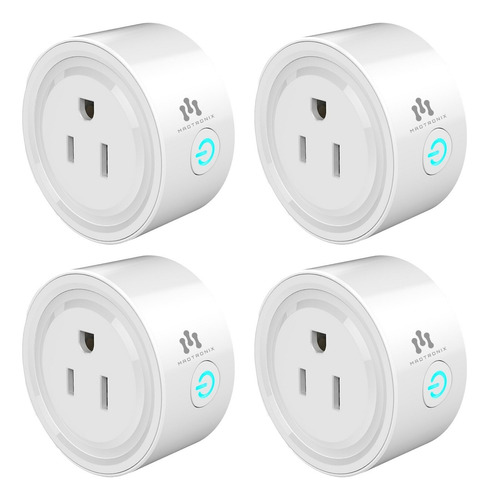 Pack De 4 Enchufes Inteligentes Compatibles Con Alexa/google