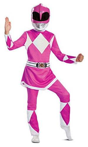 Chicas Power Rangers Pink Ranger Traje