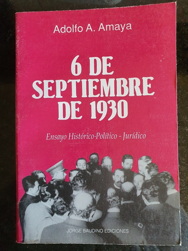 Libro:6 De Setiembre De 1930-a.amaya