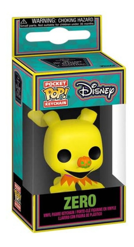 Llavero Funko - Disney - Zero Blacklight