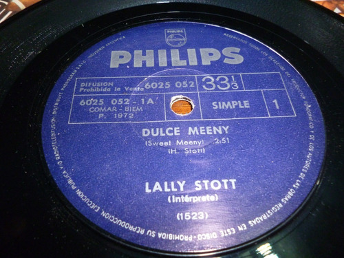 Lp Vinilo - Simple - Lally Stott - Dulce Meeny - 1972