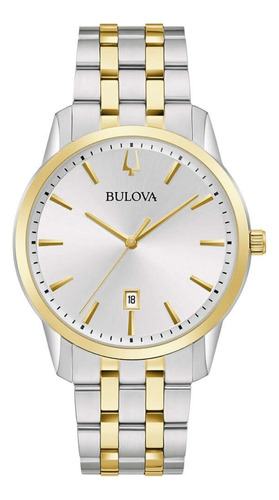 Reloj Bulova 98b385 Hombre Acero Combinado Cla