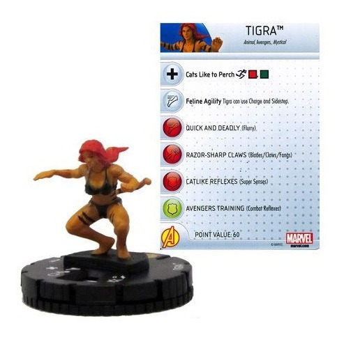 Tigra #008 Marvel Age Of Ultron Heroclix