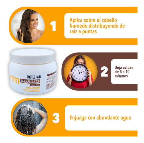Mascarilla Cabello Teñido Reparadora Con Keratina Y Coco