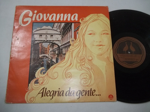 Lp Vinil - Giovanna - Alegria Da Gente... 