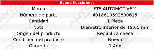 Un Cilindro Esclavo Embrague Fte 135i 3.0l 6 Cil Bmw 09-10