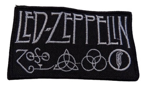 Parches Bordados Deep Purple Led Zeppelin Dio Ozzy B Sabbath