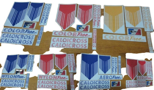 Adesivos Caloi Cross Color Free Free Nylon Extra Light Aero