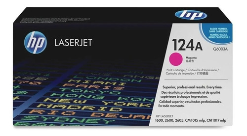 Toner Original Hp Q6003a Magenta 124a 2000pag 2600