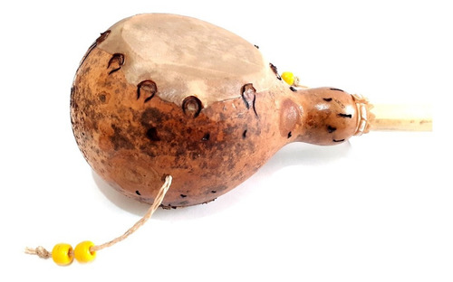 Cabuletê Com Cabaça Tambor Que Bate Dos Dois Lados Musical