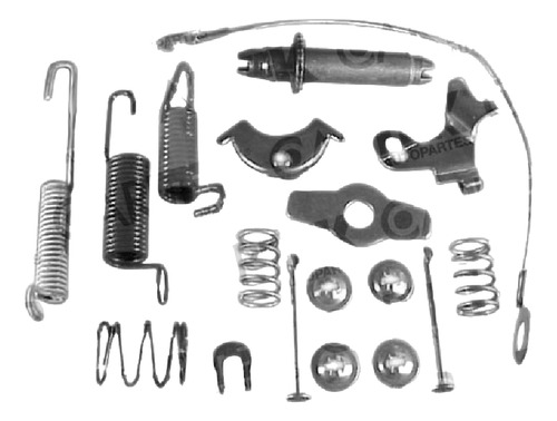 Kit Freno De Tambor Ford E-150 Econoline 1975-1976 Tras Ctk