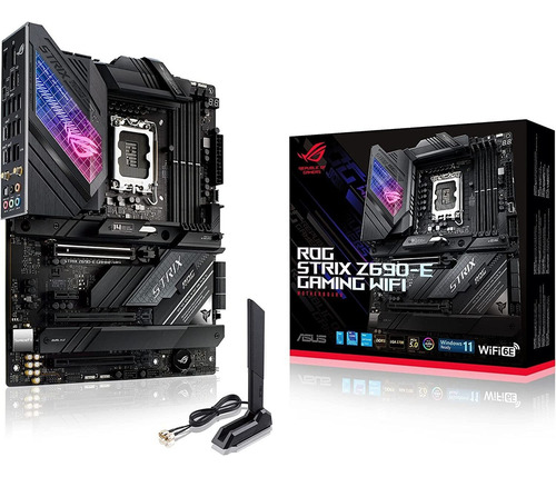 Asus Rog Strix Z690-e, Compatible Con Ddr5 Y Windows 11