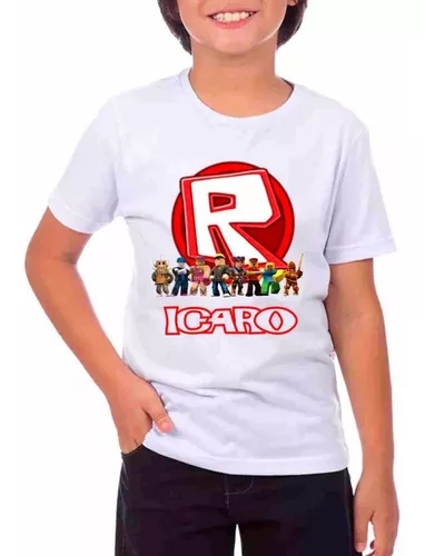 Camiseta Roblox Personalizada com nome