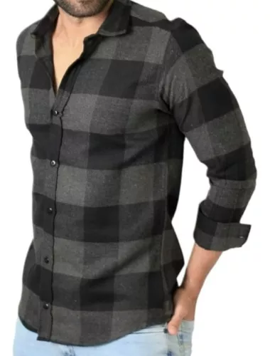 CAMISA SOCIAL SLIM FIT XADREZ FIO 60 - Pilgrim