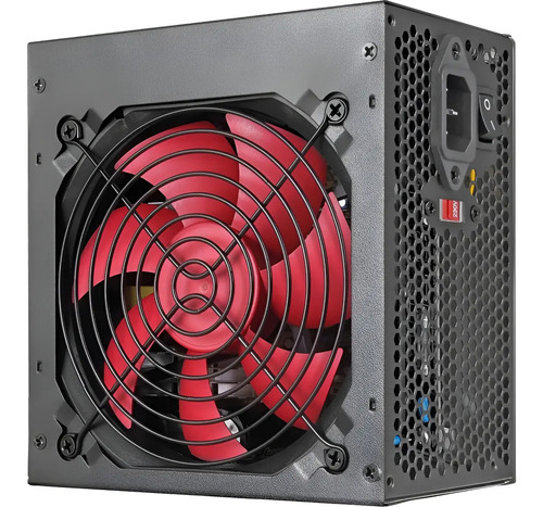 Fortrek Crusader Fonte 500w Atx Pc Cooler 12cm Cor Preto Silenciosa