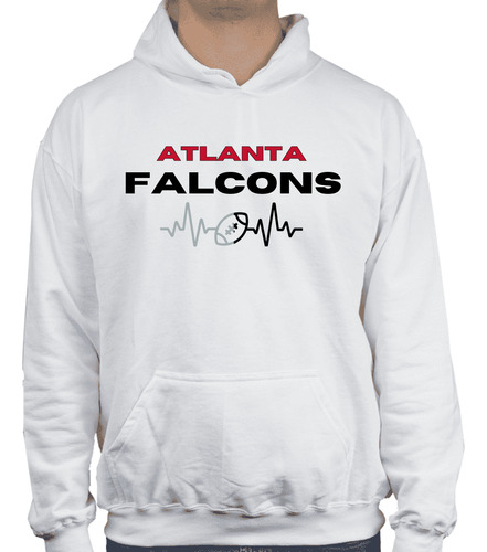 Sudadera Futbol Americano - Capucha - Atlanta Falcons
