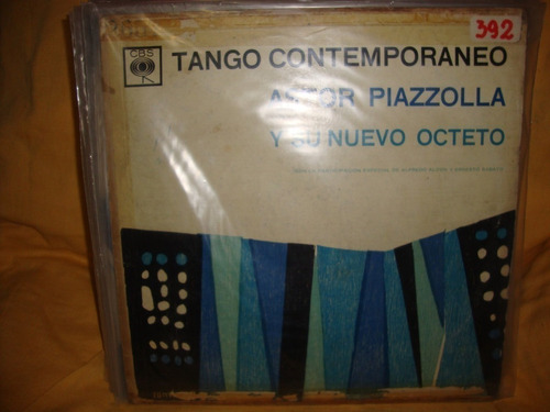 Vinilo Astor Piazzolla Y Nuevo Octeto Tango Contemporaneo T2