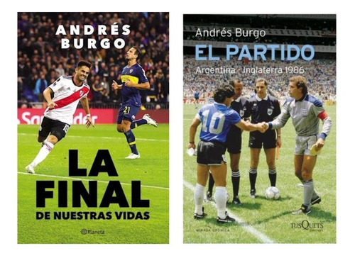 Pack El Partido + La Final De Nuestras Vidas - Andrés Burgo