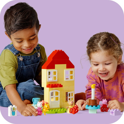 Lego® Duplo® Casa De Cumpleaños De Peppa Juego 10433 59 Peppa Pig