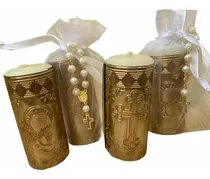 Comprar 6 Velas Recuerdos Bautizo Comunión Confirmación Bautizo