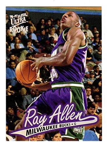 Fleer Ultra Ray Allen 60 Nm Casi Perfecto Rc Novato