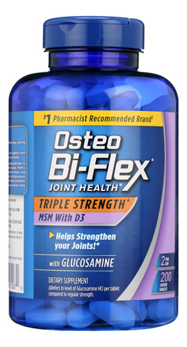 Msm Osteo Biflex De Triple Poten - Unidad a $193448