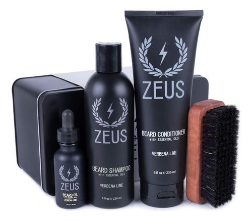 Zeus Deluxe Kit De Aseo Y Lavado De Barba Para Hombres ' Ace