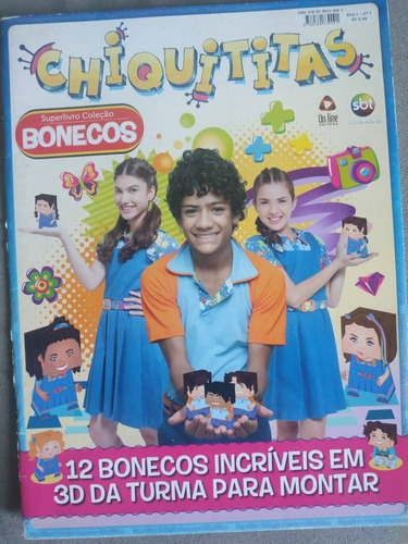 Chiquititas Revista Coleção Bonecos 3d Superlivro