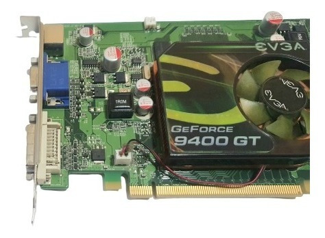 Imagem 3 de 6 de Placa De Vídeo Geforce 9400gt 1gb Ddr2 Defeito