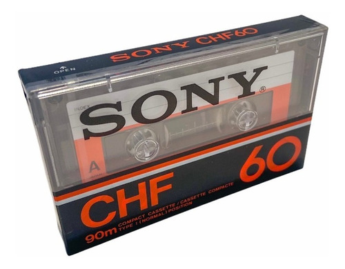 Cassette Virgen Sony Chf 60 De Coleccion Vintage 1 Pieza