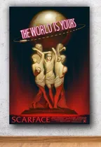 Comprar Cuadro Decorativo En Canvas Scarface Tony Montana Arte - 20