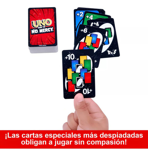 Juego De Cartas Uno Show Em No Mercy
