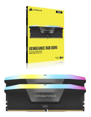 Memoria Ram Corsair Vengeance Rgb Ddr5 32gb 2x16gb 6400mhz