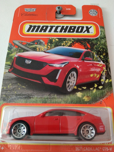 Carro Colección Matchbox 2021 Cadillac Ct 5 V Mattel 