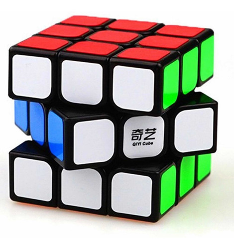 Cubo Rubik 3x3 Qiyi Sail W Speed Fondo Negro Original Juegos