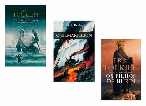 Livros Contos Inacabados + Silmarillion + Filhos De Húrin #