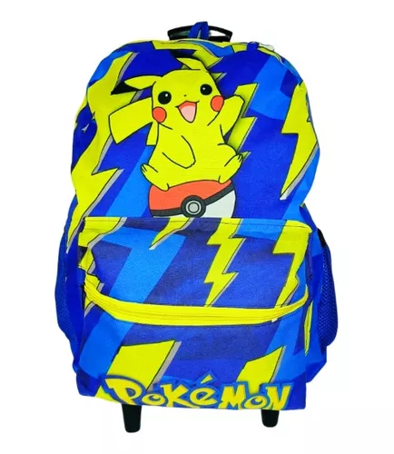 Kit mochila e estojo todos os pokemons tamanho grande padrão escolar e  viagem