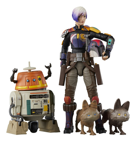 Pack Doble De Star Wars Sabine Wren & Chopper (c1-10p) (Usado)