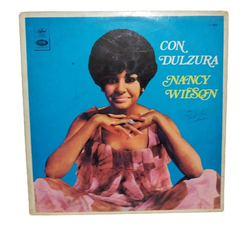 Nancy Wilson  Con Dulzura, Lp La Cueva Musical