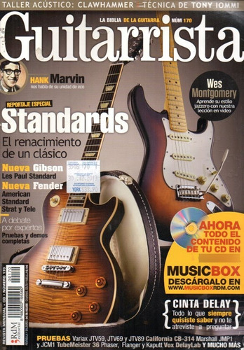 Revista Guitarrista 170 - Standards Nueva Gibson Fender